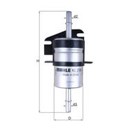 KNECHT KL 238 Filtro carburante per FIAT