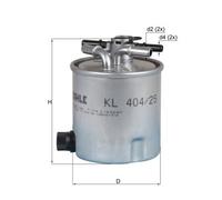 Knecht KL 404/25 Filtro Motore