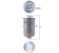 KNECHT KL 43 Filtro carburante per FORD,HONDA,LAND ROVER,MG,ROVER