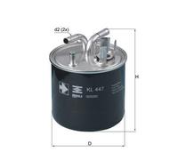 MAHLE ORIGINAL KL 447 Filtro carburante