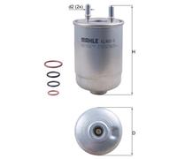 KNECHT KL 485/5D Filtro carburante per RENAULT,SUZUKI