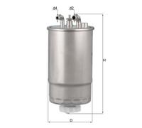 Filtro Carburante Mahle KL 568 per Gmc Opel Vauxhall General Motors