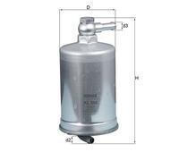 MAHLE ORIGINAL KL 599 Filtro carburante