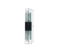 Filtro carburante KNECHT KL 66
