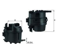 Filtro carburante KNECHT KL779