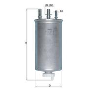 KNECHT KL 781 Filtro carburante per DACIA,RENAULT