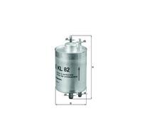 KNECHT KL 82 Filtro carburante per CHRYSLER,MERCEDES-BENZ,PUCH