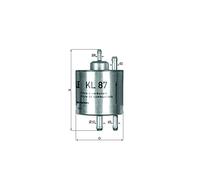 Filtro carburante KNECHT KL 87