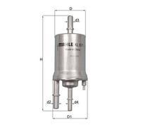 KNECHT KL 871 Filtro carburante per SEAT,VW