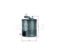 KNECHT KL174 - Filtro carburante