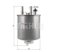 Filtro carburante KNECHT KL 834