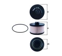 Filtro carburante KNECHT KX 199D