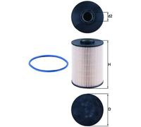 Filtro carburante KNECHT KX 211D