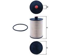 KNECHT KX 217D Filtro carburante per VW