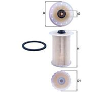 KNECHT KX 229D Filtro carburante per FORD