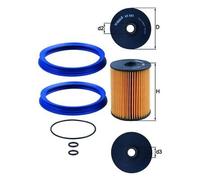 Filtro carburante KNECHT KX 503D