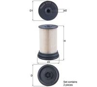 MAHLE ORIGINAL Filtro carburante
