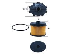 Filtro carburante MAHLE KNECHT KX 84D
