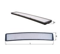 KNECHT LA 102 Filtro, Aria abitacolo per ALPINA,BMW