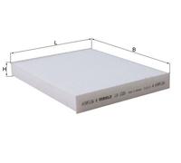 Knecht Filter Filtro abitacolo LA1226 Filtro particellare