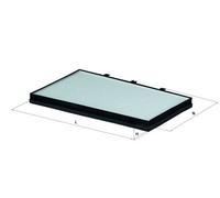 KNECHT LA 243 Filtro, Aria abitacolo per MG,ROVER