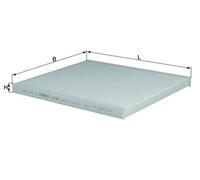 KNECHT LA 301 Filtro, Aria abitacolo per HYUNDAI,KIA