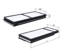 KNECHT LA 346/S Filtro, Aria abitacolo per MAZDA,SUZUKI