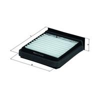 KNECHT LA 376 Filtro, Aria abitacolo per MITSUBISHI,VOLVO