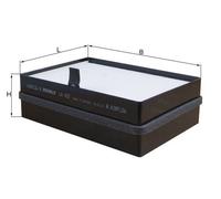 Filtro cabina MAHLE LA432