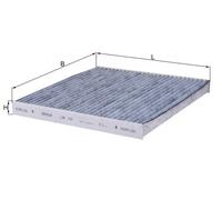 MAHLE ORIGINAL LAK 157 Filtro abitacolo