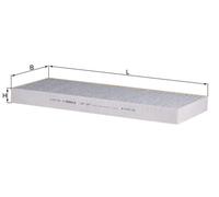 KNECHT LAK 167 Filtro, Aria abitacolo per CITROËN,FIAT,LANCIA,PEUGEOT