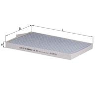 Filtro cabina KNECHT LAK 469