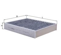 KNECHT LAK 812 Filtro, Aria abitacolo per ALPINA,BMW,PORSCHE