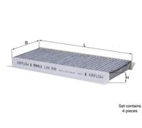 KNECHT LAK 848/S Filtro, Aria abitacolo per BMW