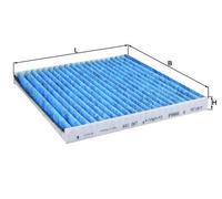 Filtro cabina KNECHT LAO 109