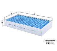 Filtro cabina KNECHT LAO 295/S