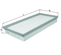 KNECHT LX 1004 Filtro aria per MERCEDES-BENZ