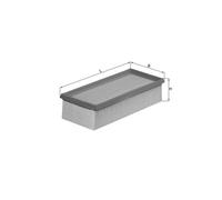 Knecht Filter Filtro aria LX 1008/1 per Mitsubishi, Smart
