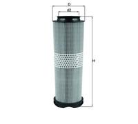 KNECHT LX 1020 Filtro aria per MERCEDES-BENZ