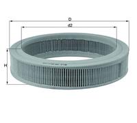 KNECHT LX 108 Filtro aria per FORD