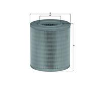 MAHLE ORIGINAL LX 1253 Filtro aria