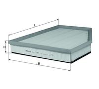 MAHLE ORIGINAL LX 1261 Filtro aria