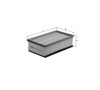 KNECHT LX 1497 Filtro aria per CITROËN,DS,PEUGEOT