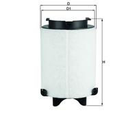 KNECHT LX 1566/1 Filtro aria per AUDI,SEAT,SKODA,VW