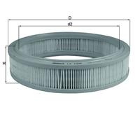 KNECHT LX 1638 Filtro aria per FIAT