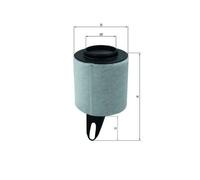 KNECHT LX 1650 Filtro aria per BMW