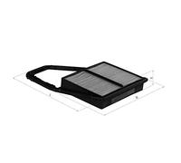MAHLE LX 1689 Filtro aria