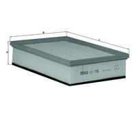 Filtro aria KNECHT LX 1706