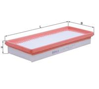 KNECHT LX 2034 Filtro aria per SMART