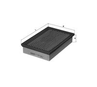 Knecht LX 2047 Filtro Motore